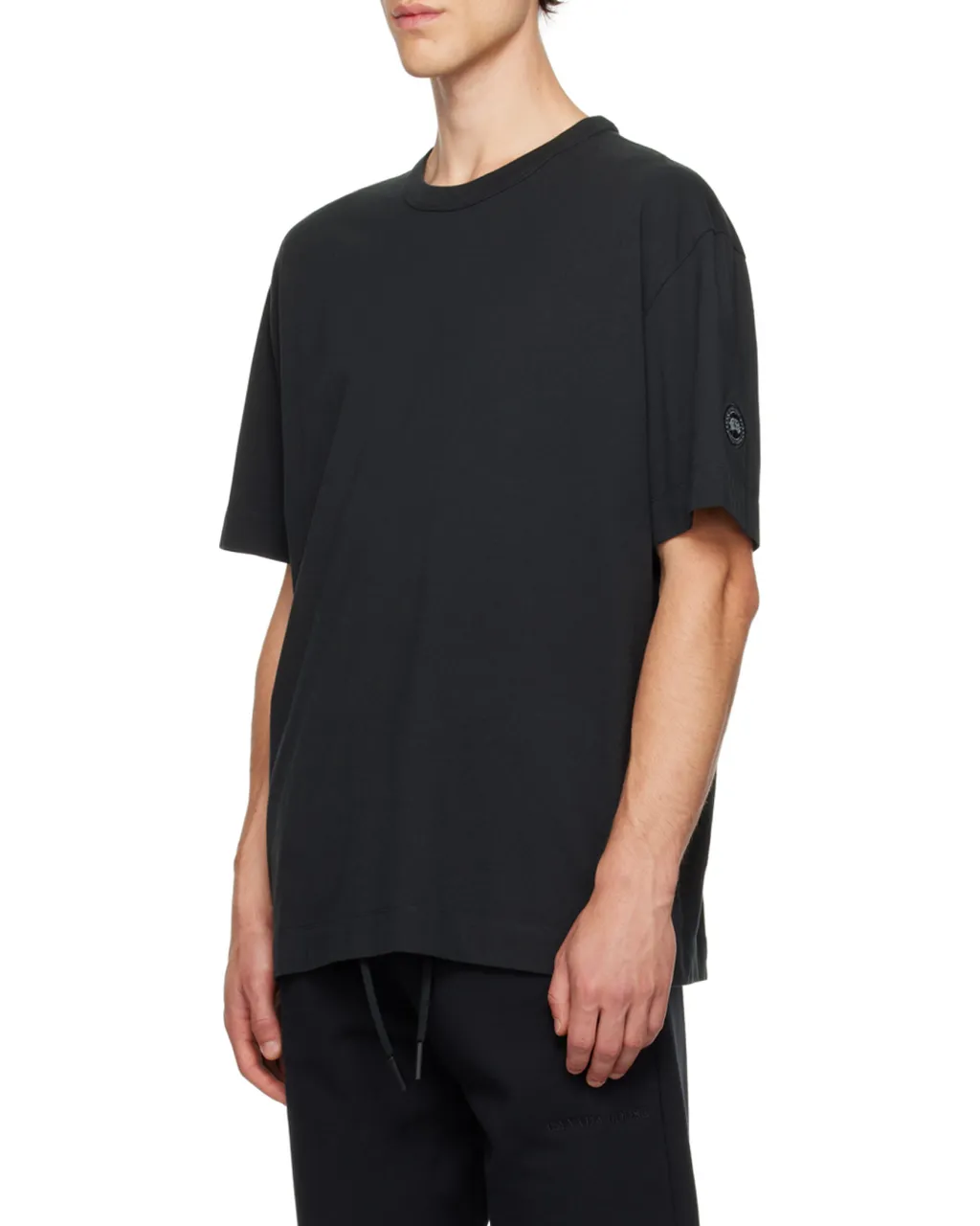 Logo-Patch Cotton T-Shirt