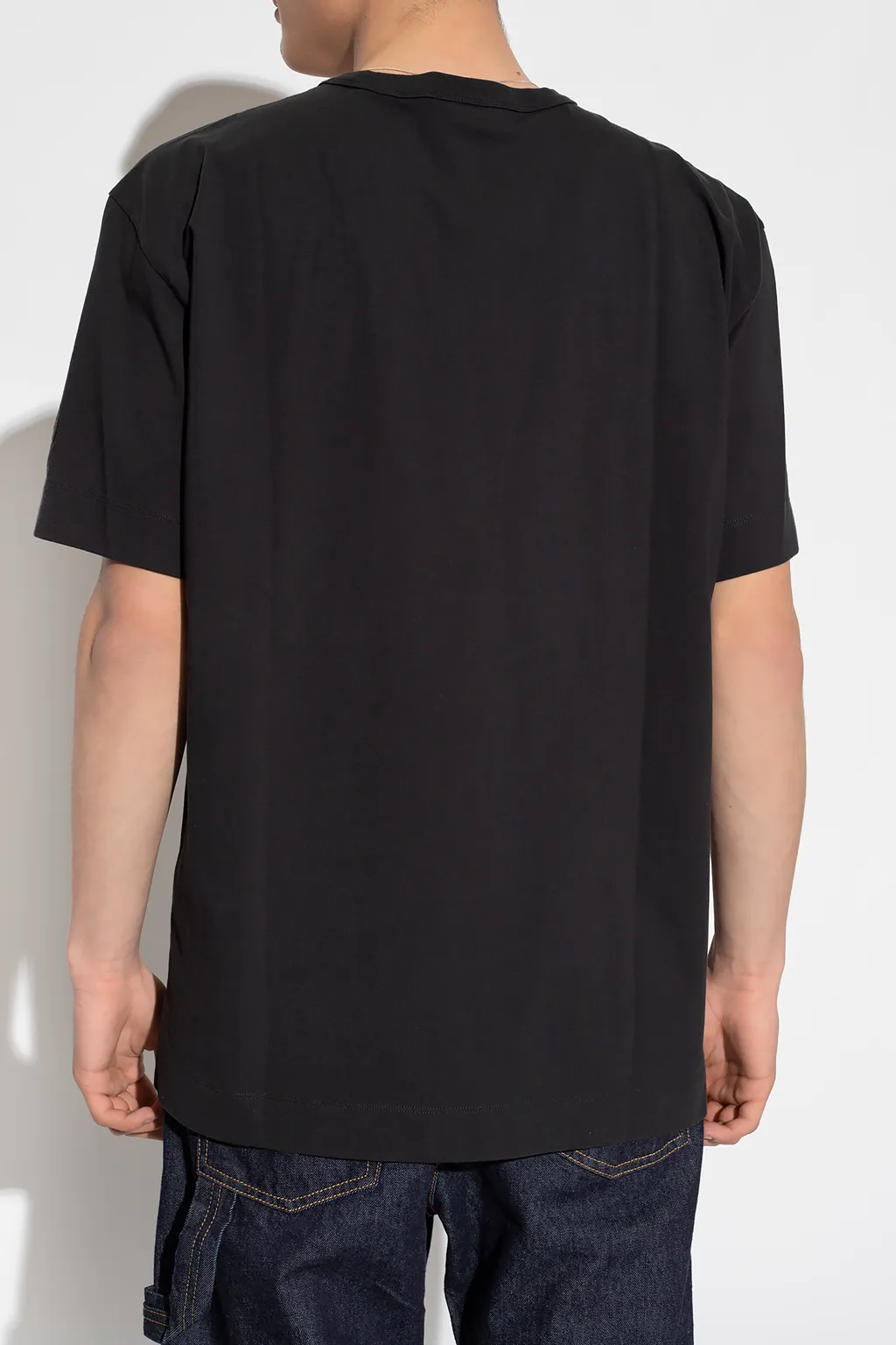 Logo-Patch Cotton T-Shirt