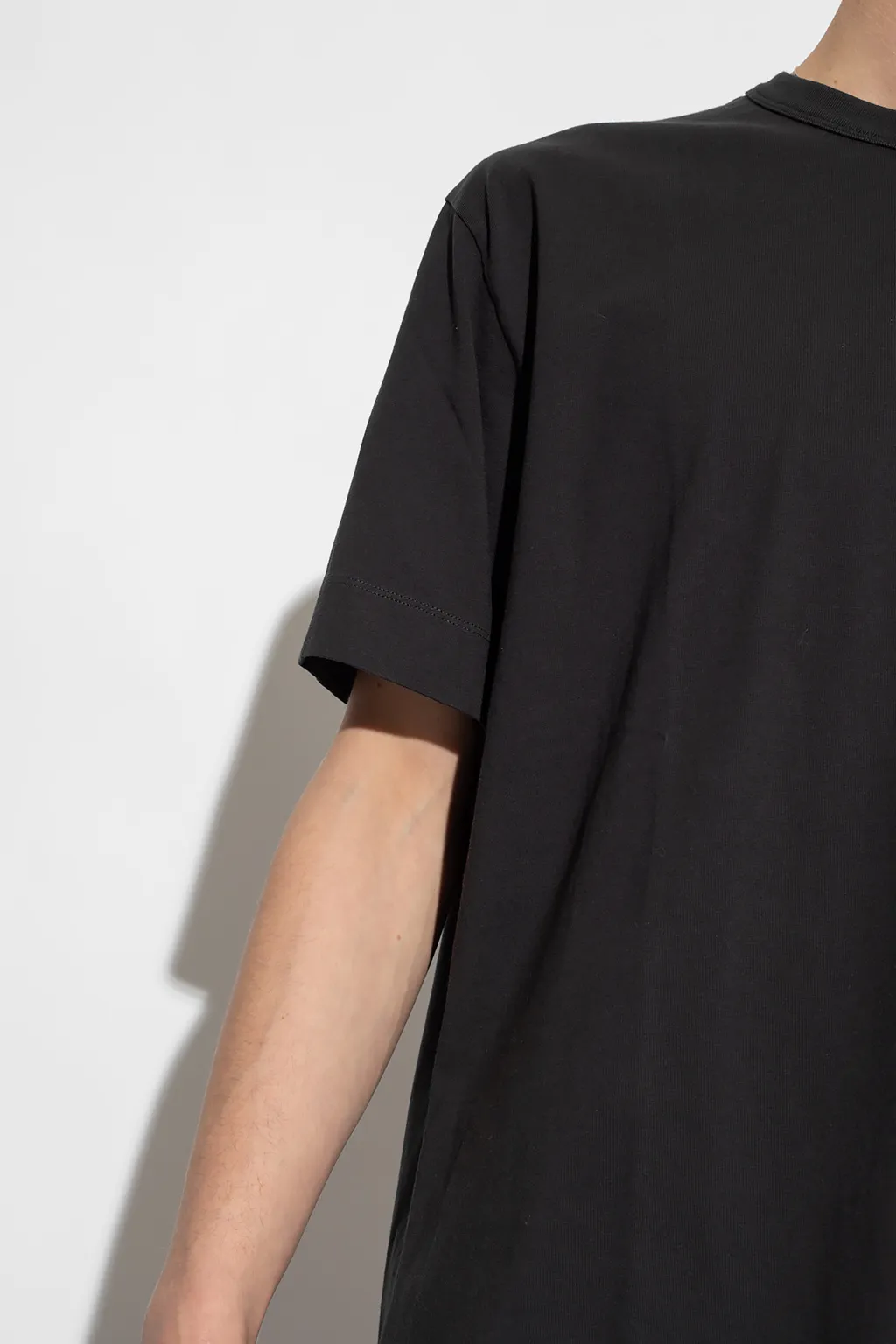 Logo-Patch Cotton T-Shirt