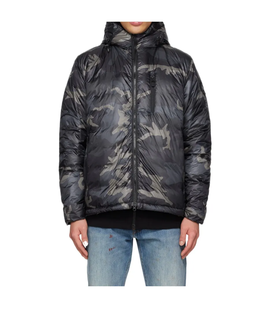Logo Quilted Down Jacket