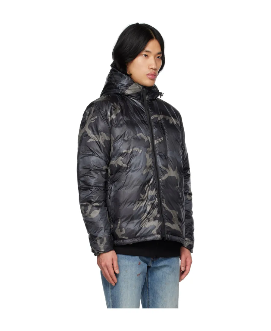 Logo Quilted Down Jacket