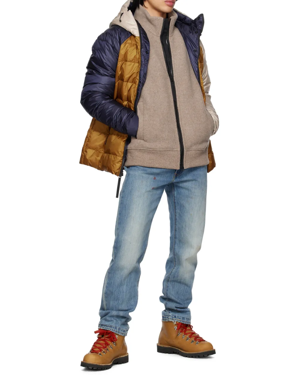 Double-Sided Down Jacket With Logo