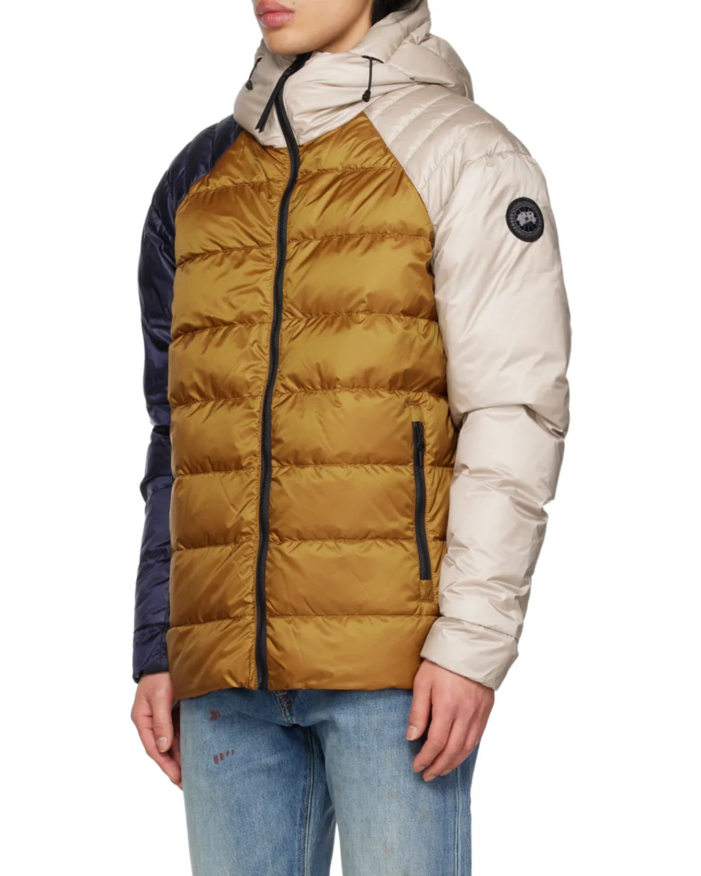 Double-Sided Down Jacket With Logo