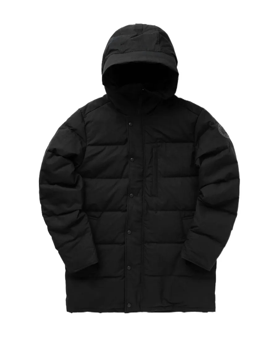 Hooded Buttoned Coat