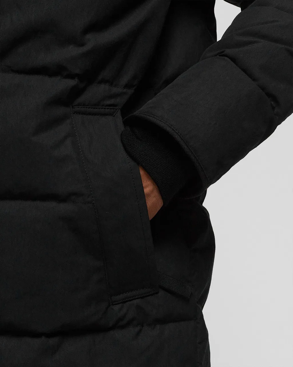 Hooded Buttoned Coat