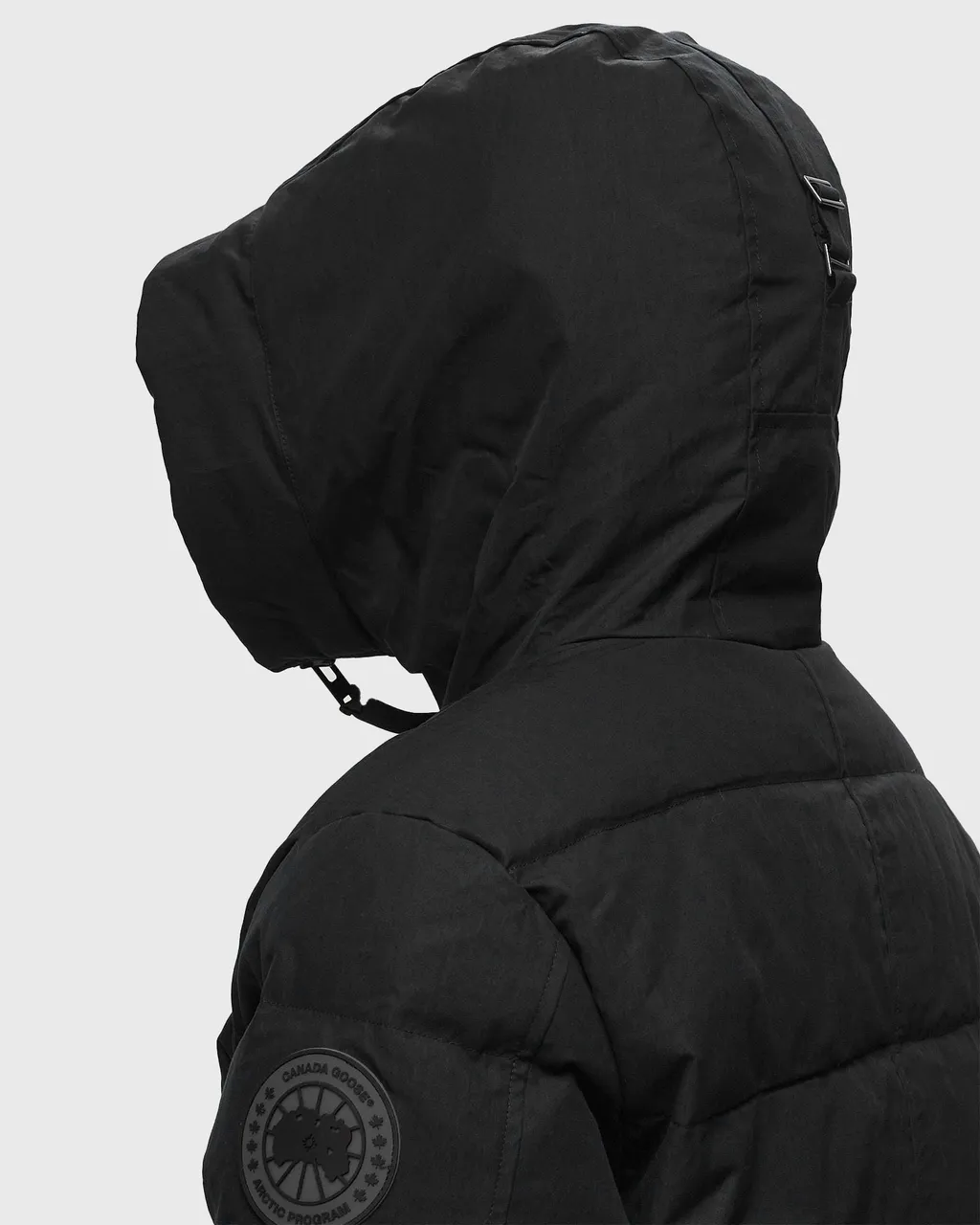 Hooded Buttoned Coat