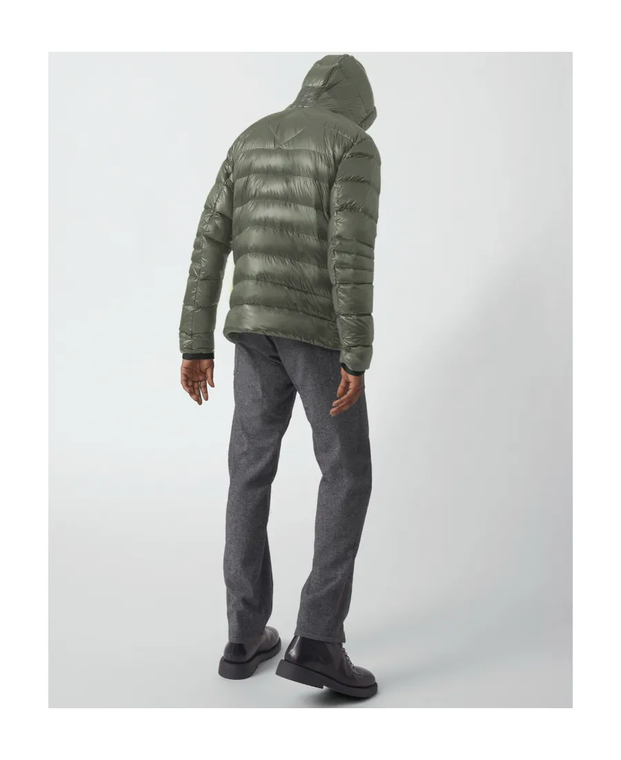 Logo-Patch Sleeve Padded Jacket