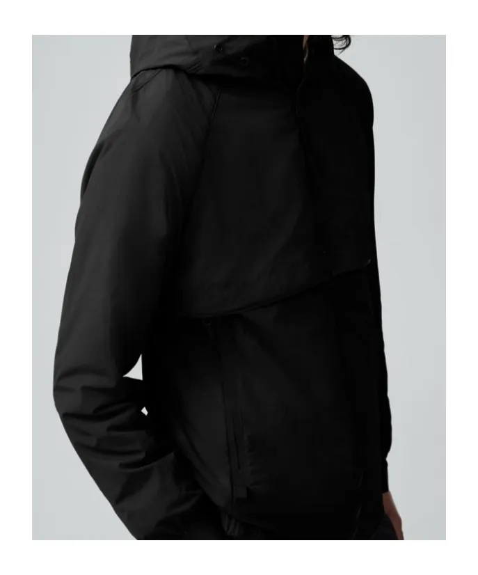 Long-Sleeved Hooded Jacket