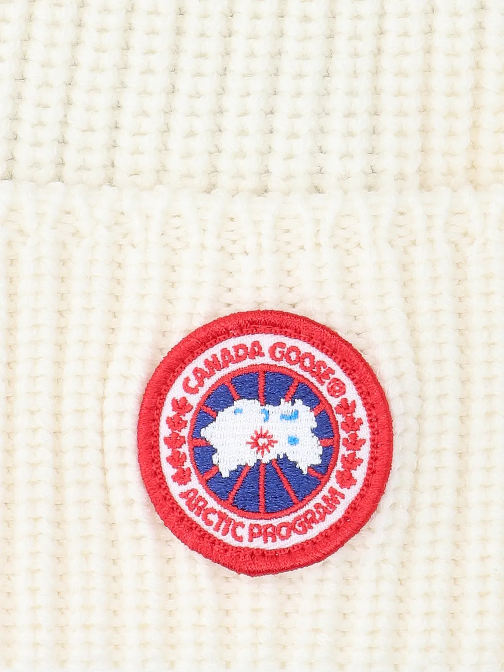 Logo Patch Knitted Beanie
