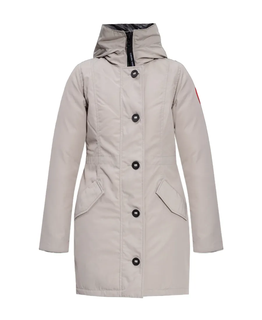 Button-Up Hooded Parka