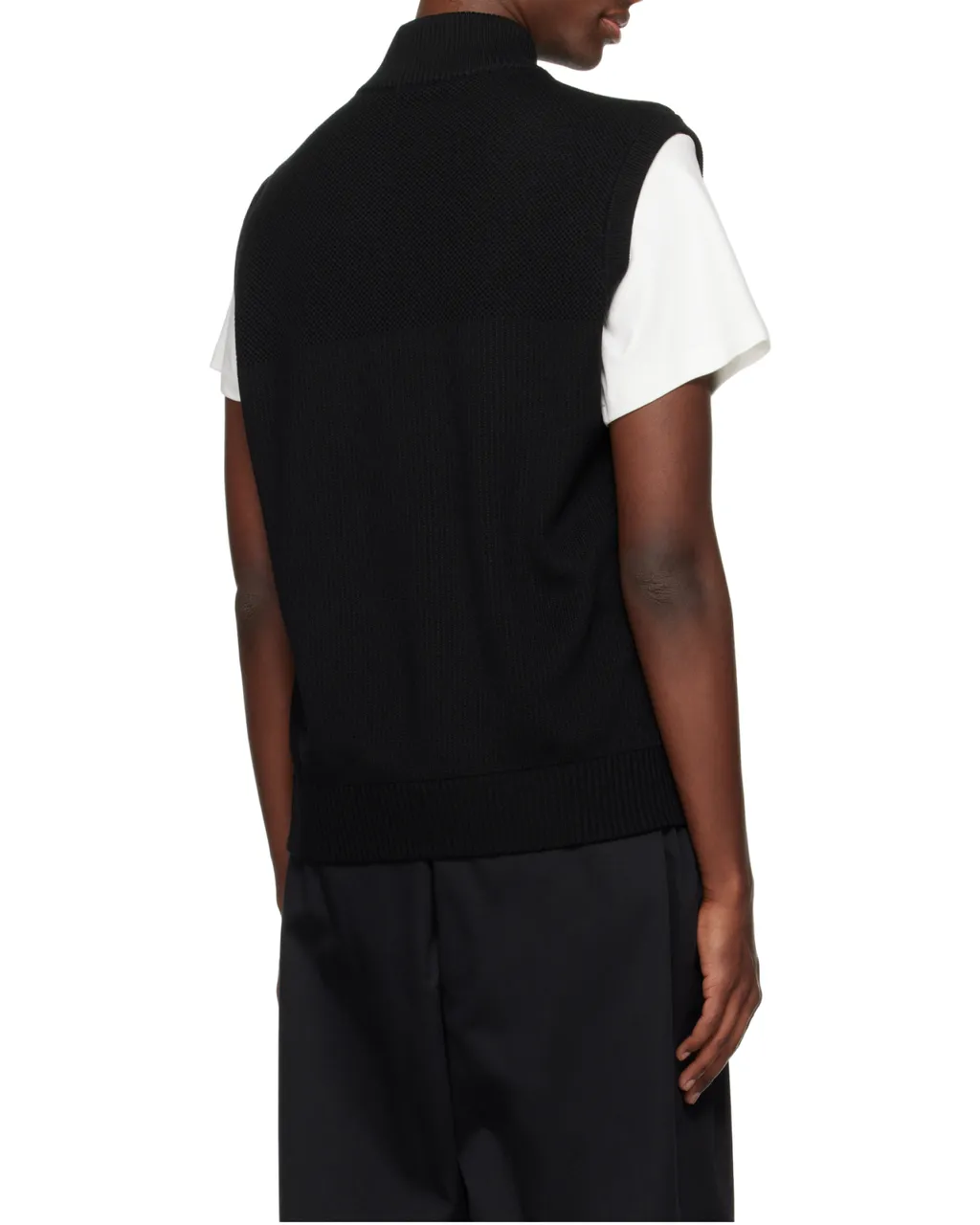 Hybridge Logo-Patch Quilted Gilet