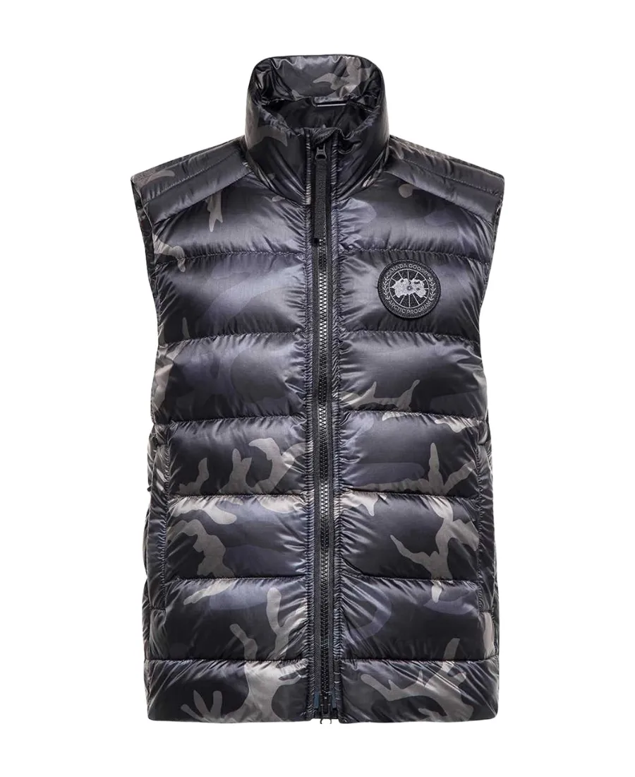 Crofton Camouflage-Print Gilet