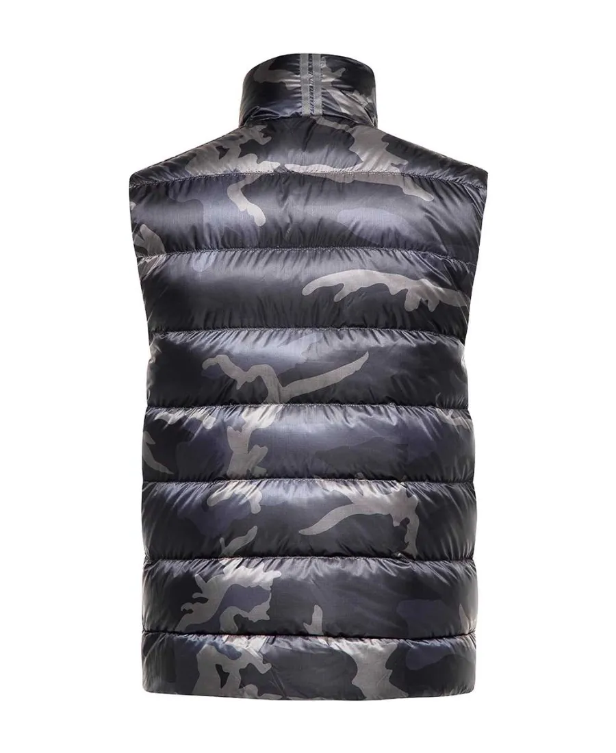 Crofton Camouflage-Print Gilet