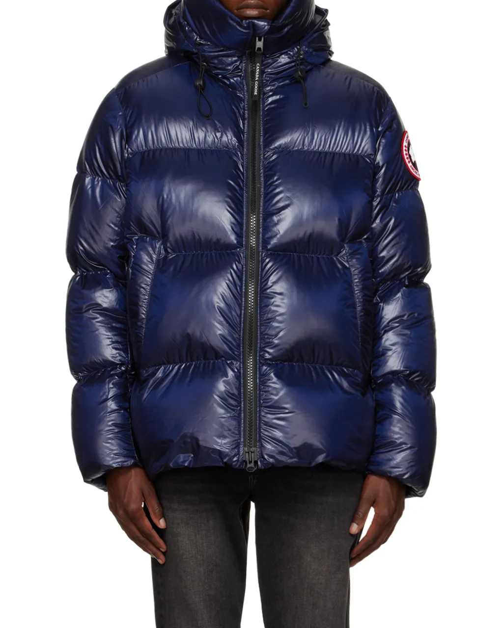Logo Quilted Down Jacket