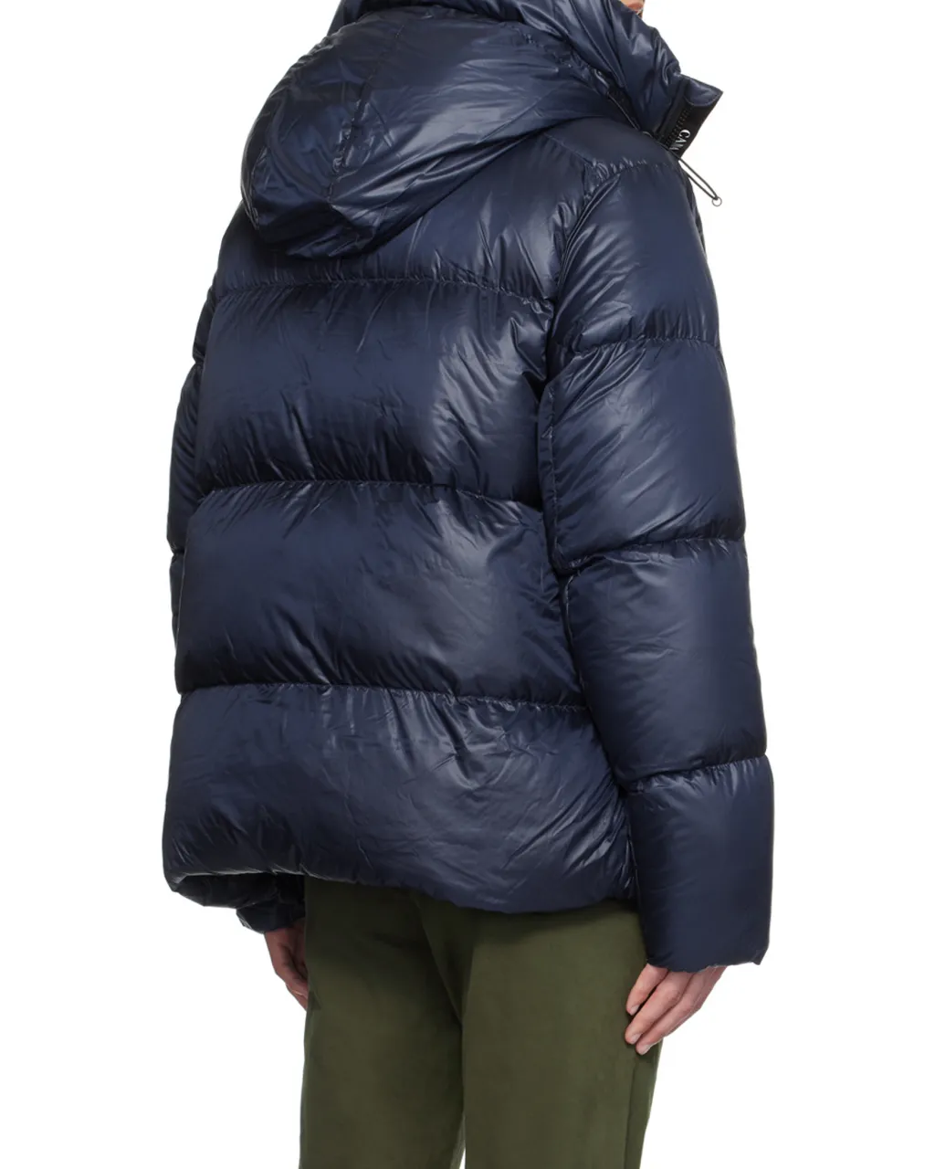 Logo Quilted Down Jacket