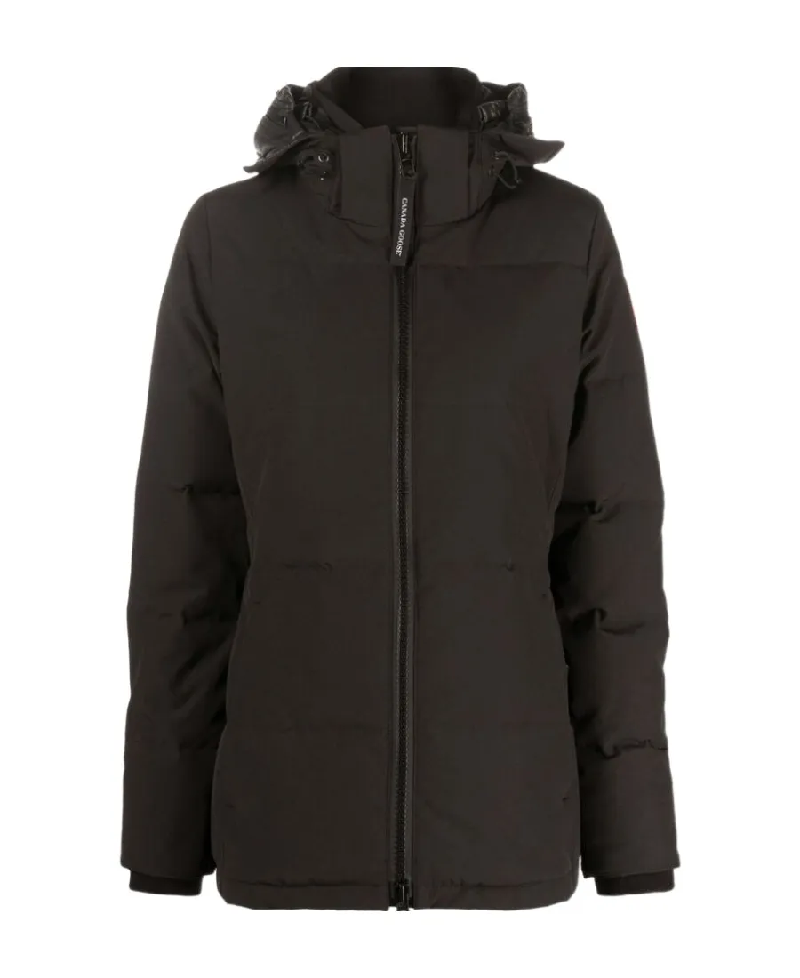 Chelsea Front-Zip Hooded Parka