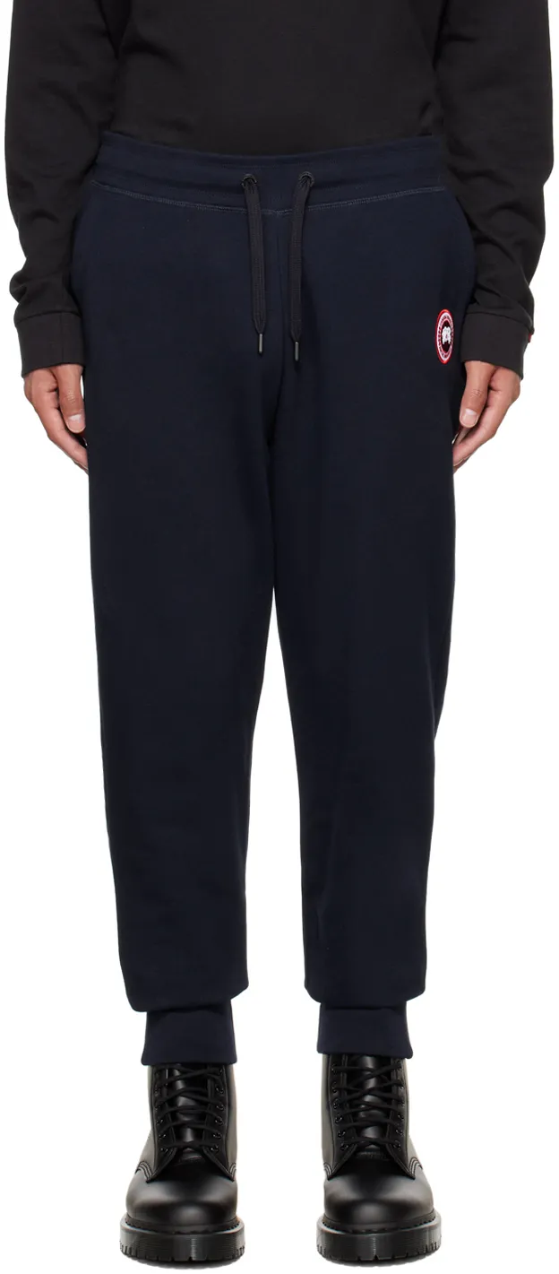 Huron Logo-Patch Sweatpants