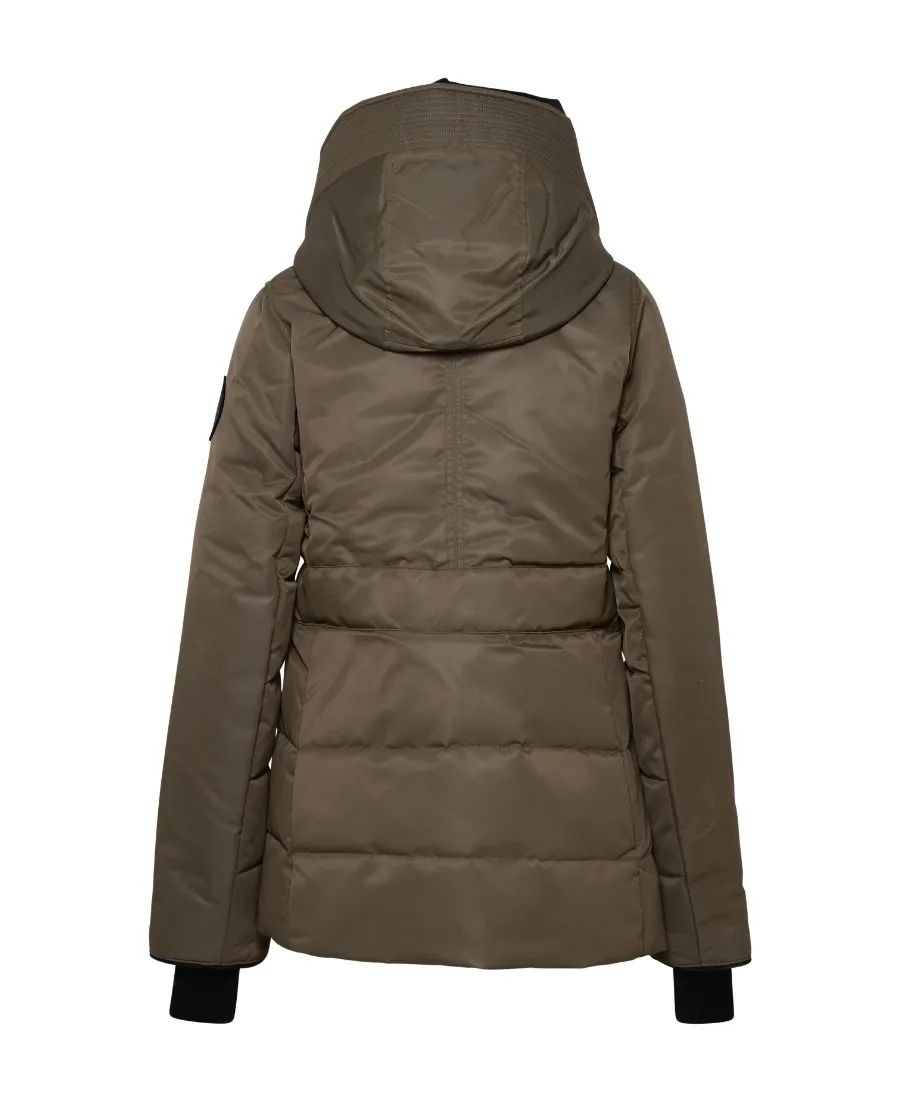 Mckenna Logo Patch Belted Jacket
