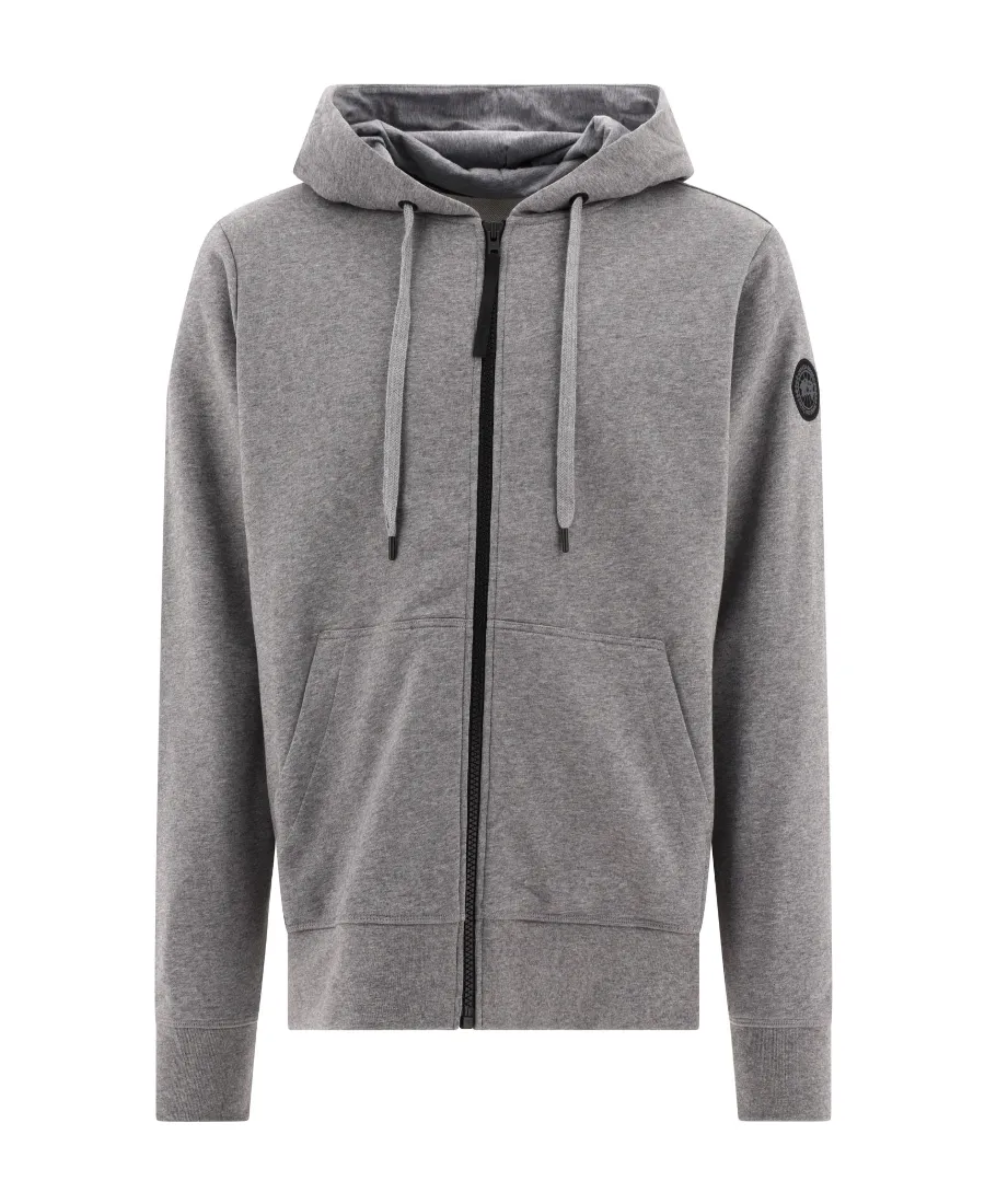 Zipped Cotton Hoodie