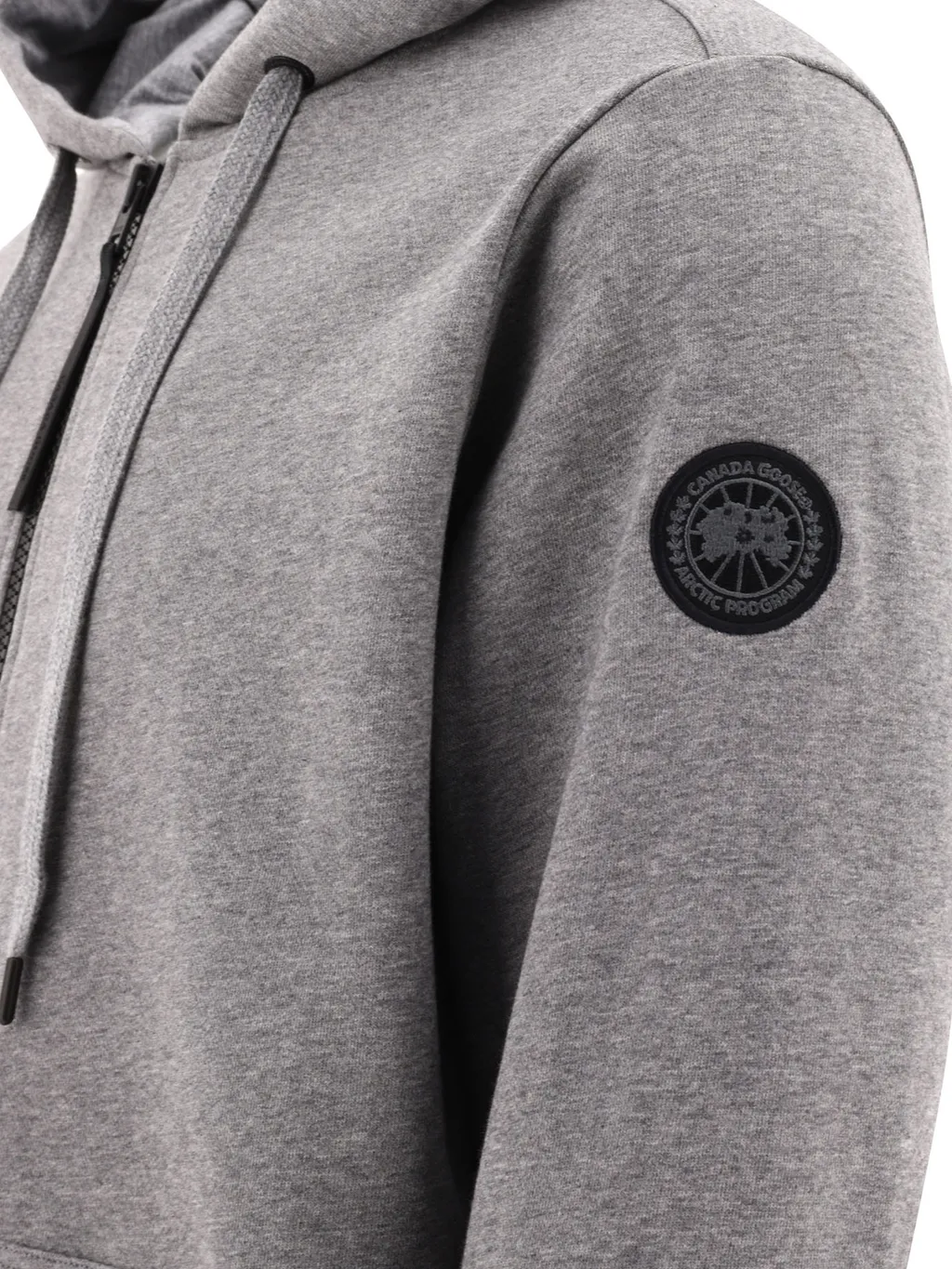 Zipped Cotton Hoodie