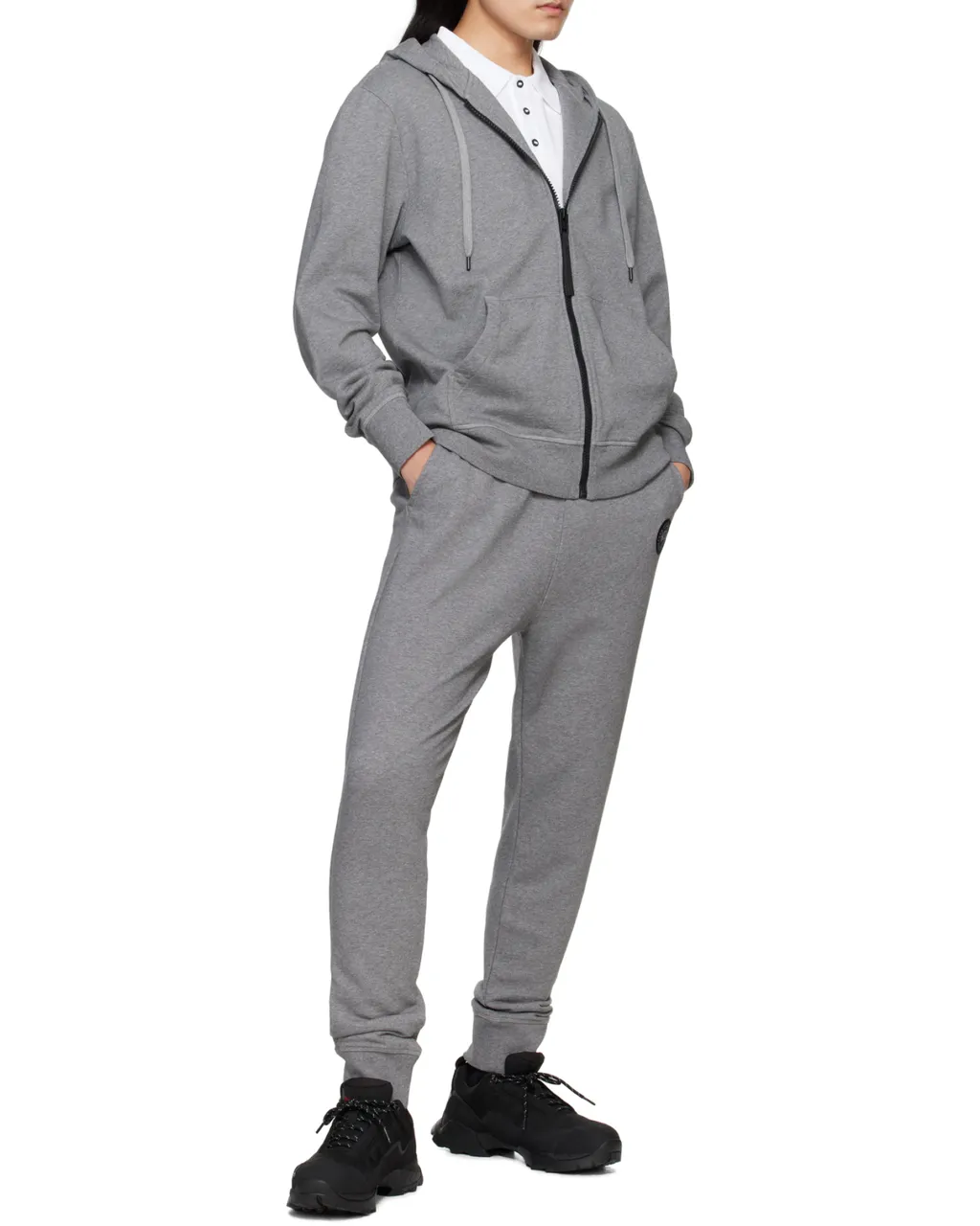 Zipped Cotton Hoodie