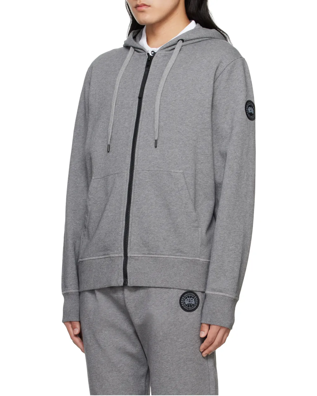 Zipped Cotton Hoodie
