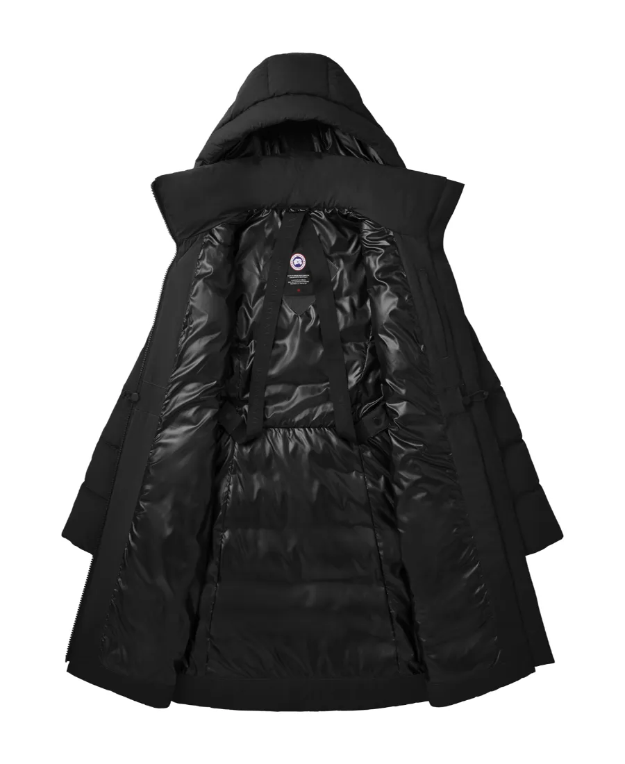 Zip-Up Hooded Padded Parka