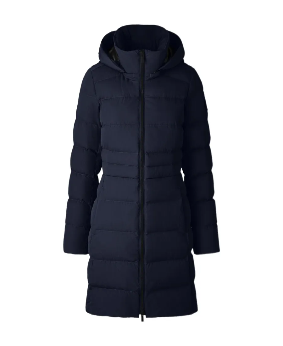 Zip-Up Hooded Padded Parka