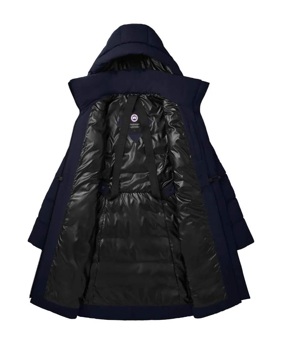 Zip-Up Hooded Padded Parka