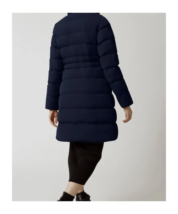 Zip-Up Hooded Padded Parka