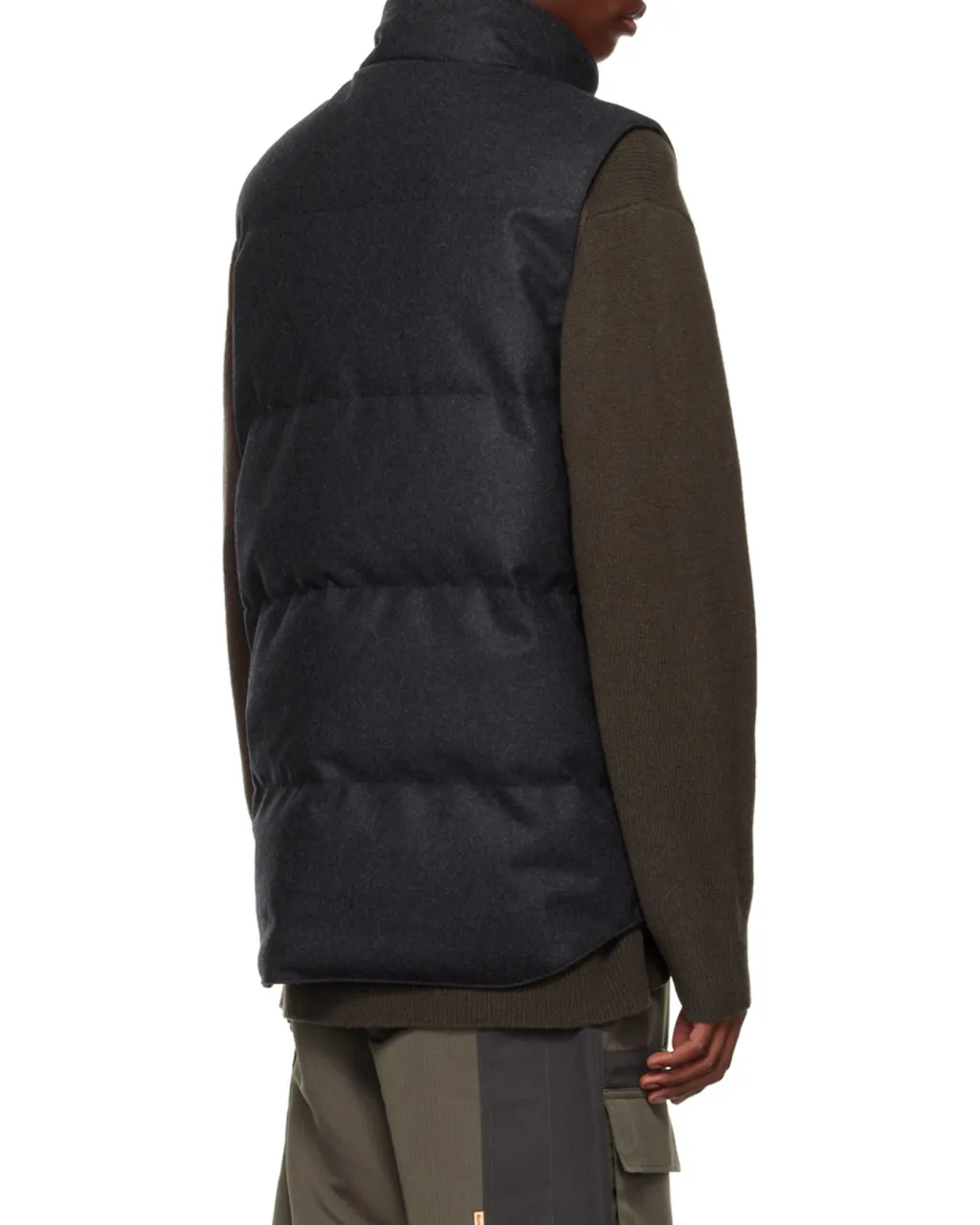 Garson Logo Patch Quilted Vest