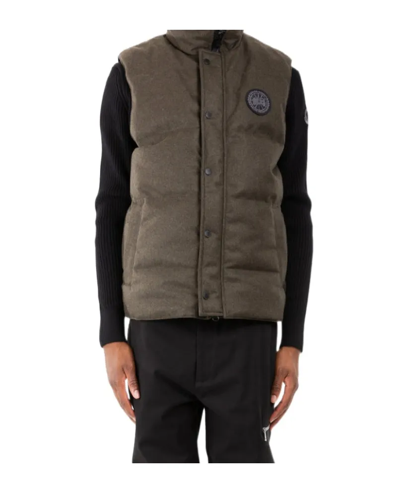 Logo Patch Padded Gilet