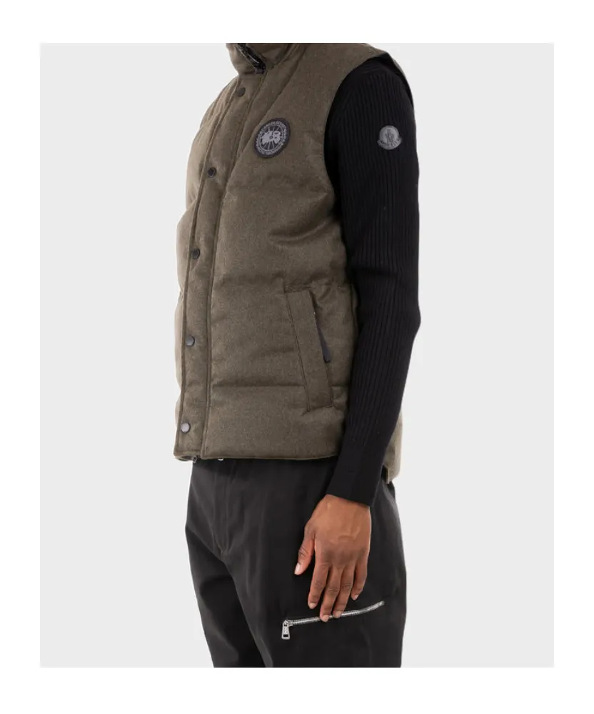 Logo Patch Padded Gilet