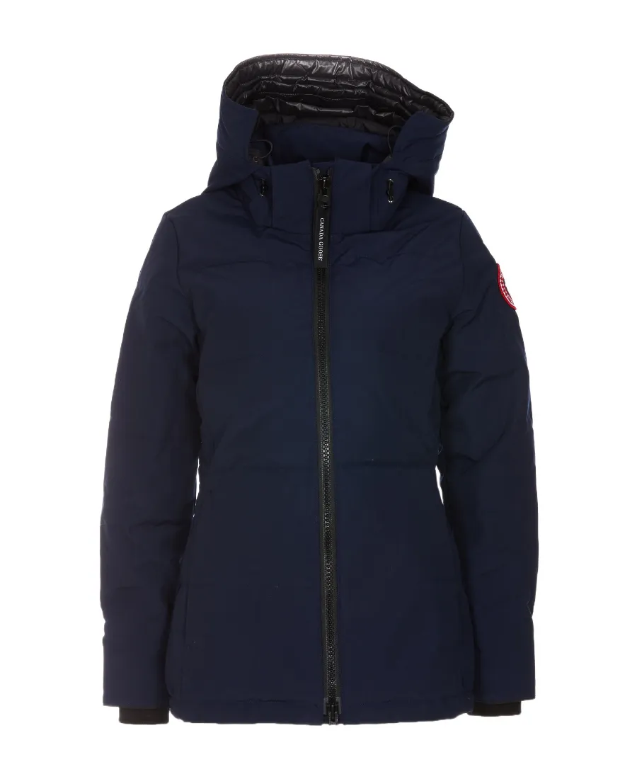 Chelsea Front-Zip Hooded Parka