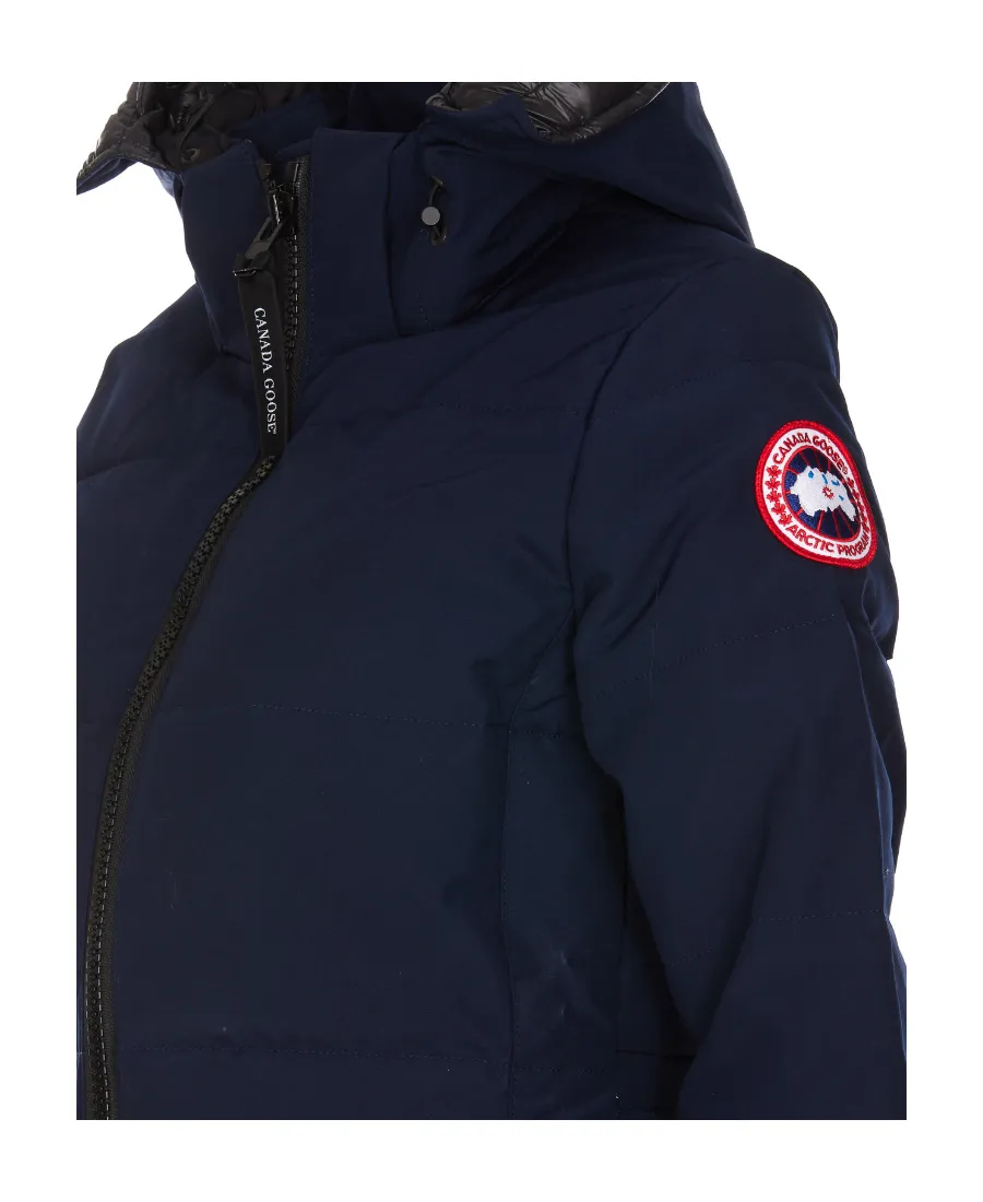 Chelsea Front-Zip Hooded Parka