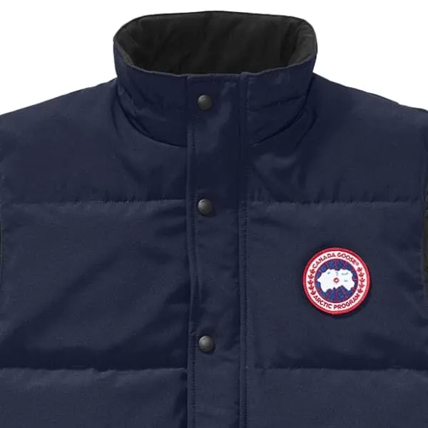 Logo Patch Puffer Gilet