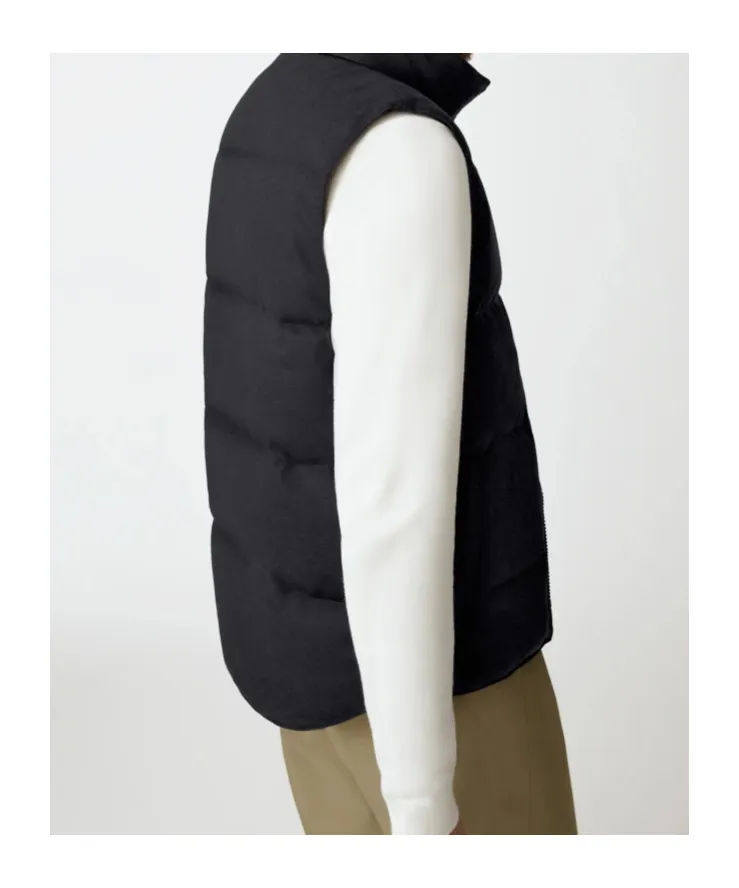 Garson Logo Patch Quilted Vest