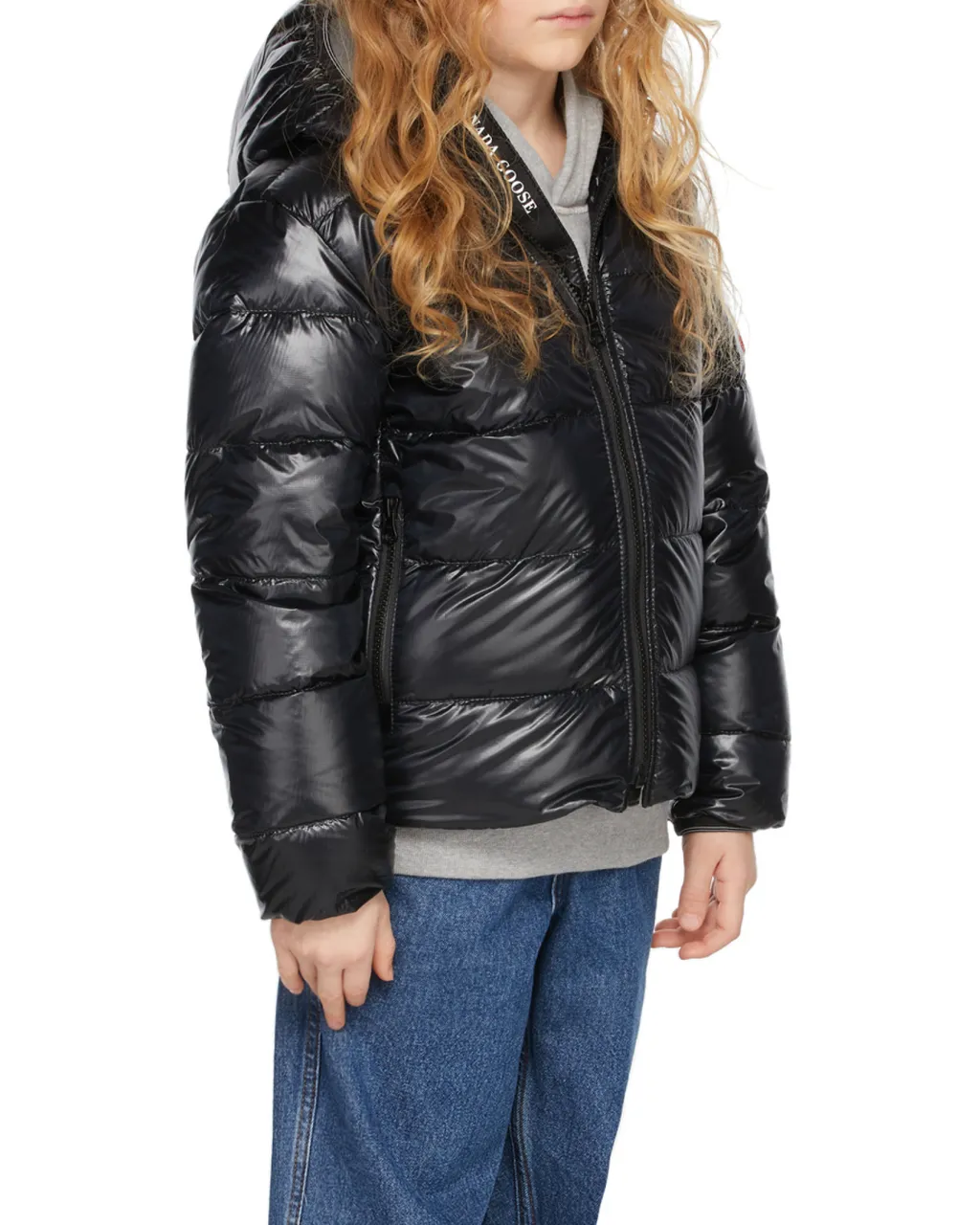 Kids Crofton Logo Patch Down Jacket