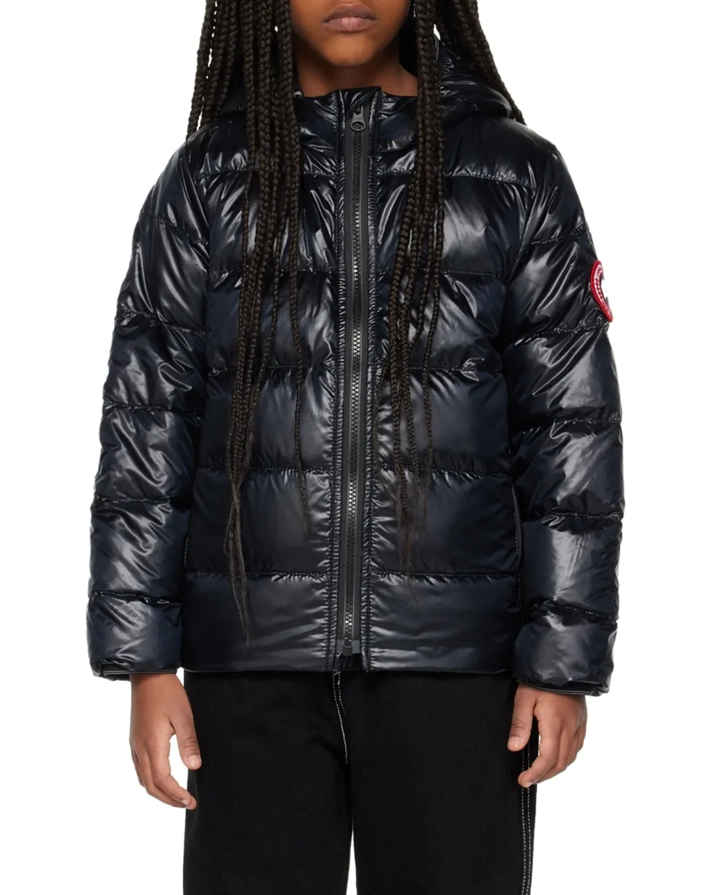 Kids Crofton Logo Patch Down Jacket