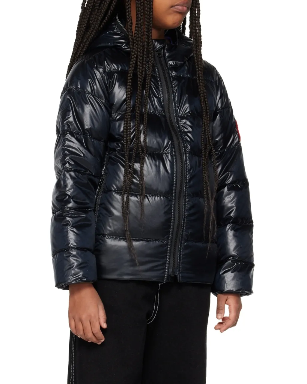 Kids Crofton Logo Patch Down Jacket