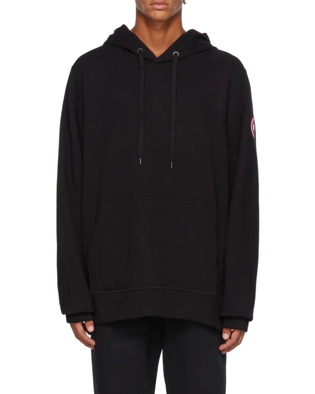 Huron Logo-Patch Hoodie