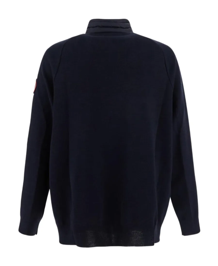 Hybridge Padded Packable Pullover