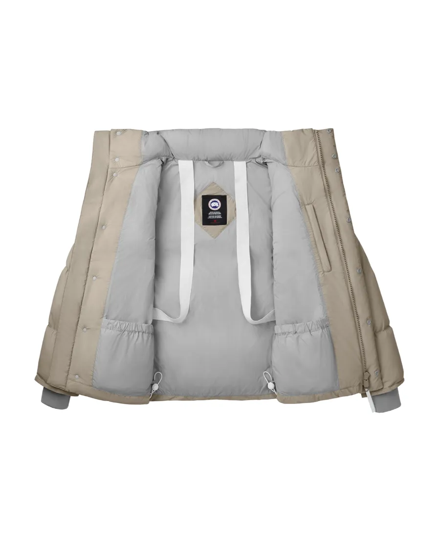 High-Necked Quilted Down Jacket