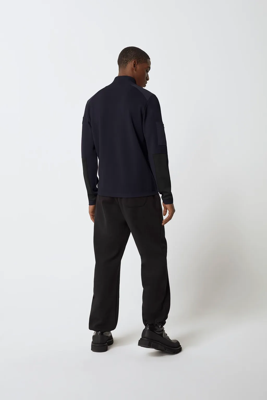 Logo-Patch Knitted Jumper