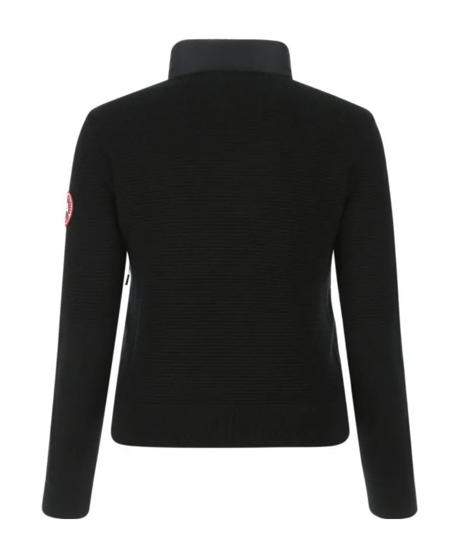 Hybridge Panelled High-Neck Jacket