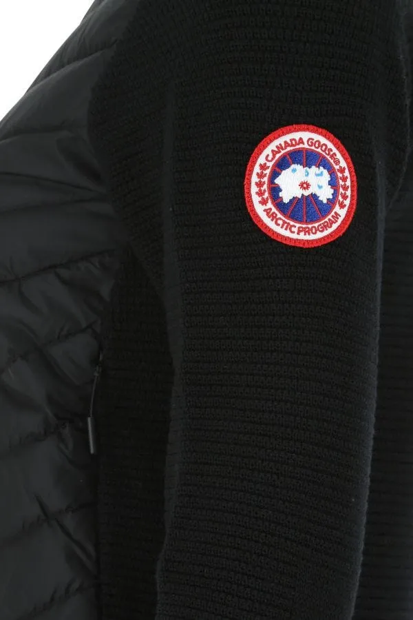 Hybridge Panelled High-Neck Jacket