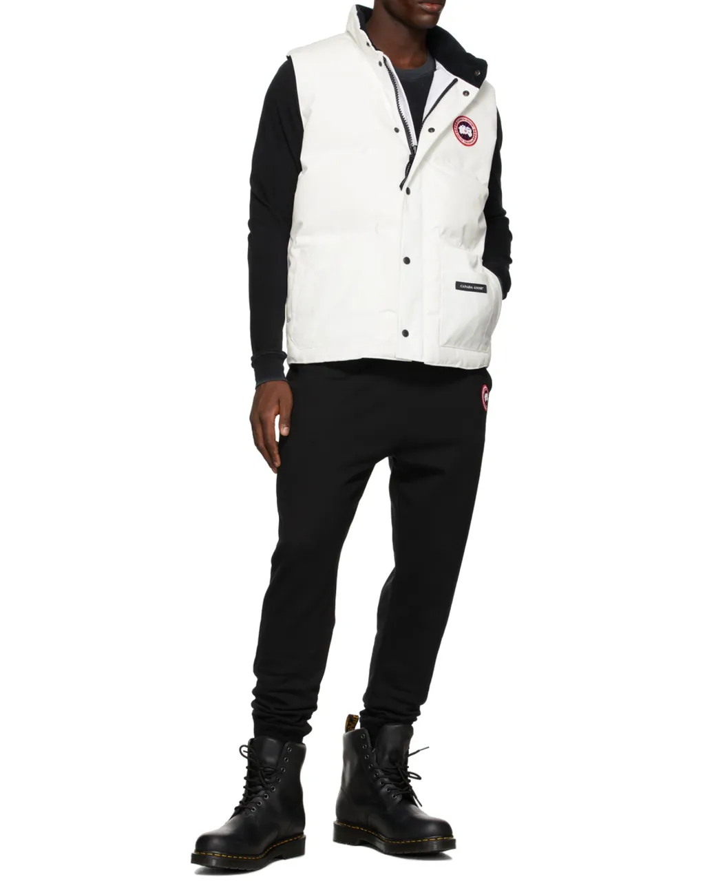Logo Patch Drawstring Track Pants