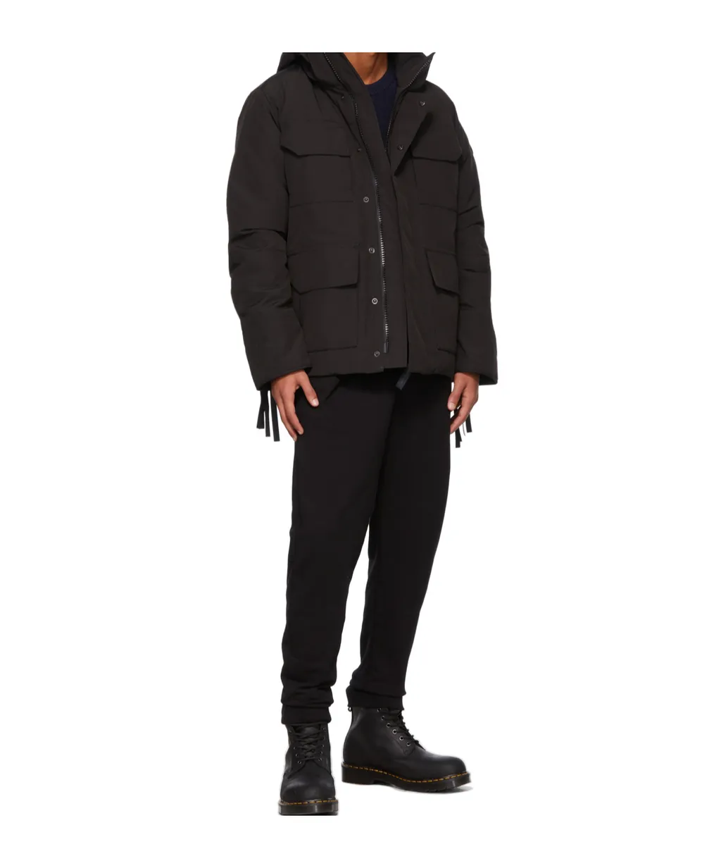 Logo Patch Drawstring Track Pants