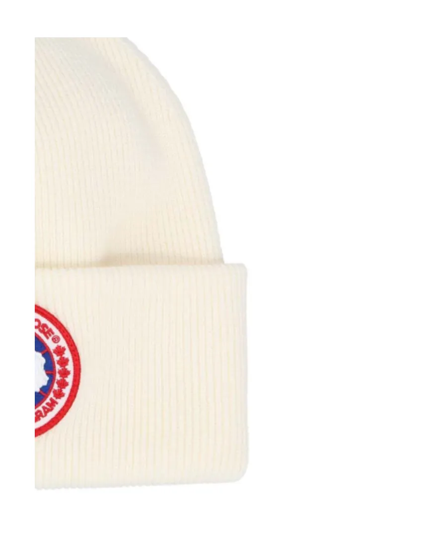 Logo-Patch Wool Beanie