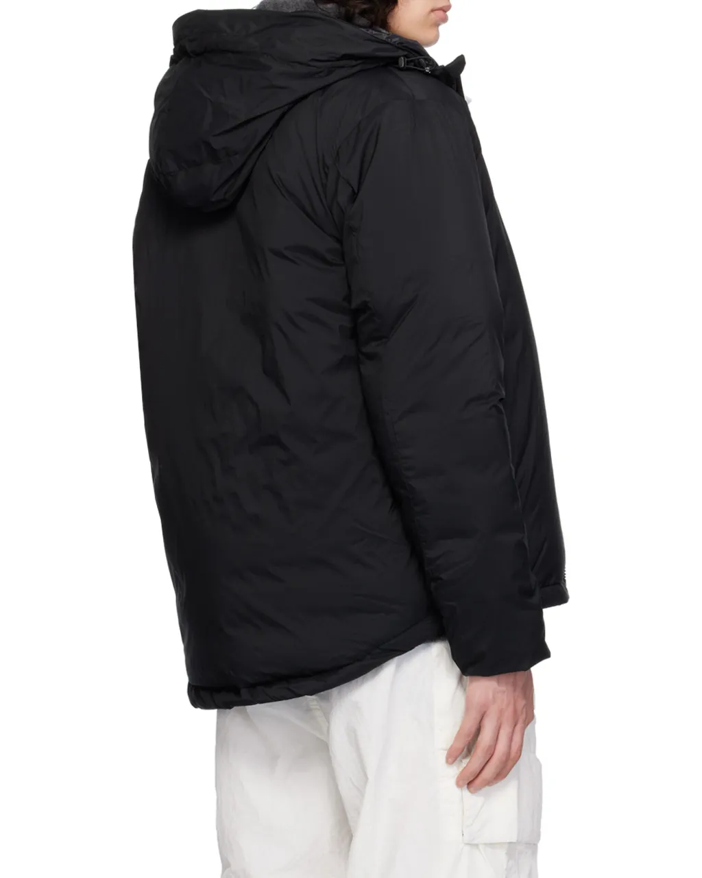 Hooded Feather-Down Padded Jacket
